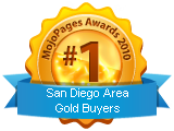 Awarded Best Gold Buyer in San Diego